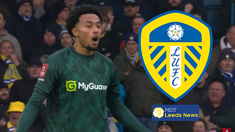 Fami Azeez reacts to Millwall fans at Leeds United. (Credit - The Emirates FA Cup on YouTube)