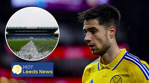 Ilia Gruev, Leeds United midfielder. Credit: Imago