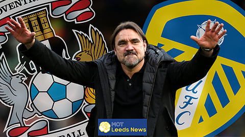 Leeds United face Coventry City on Wednesday. (Credit: Imago)