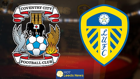 Coventry have made a blunder ahead of Leeds clash. (Credit: Joe Donnohue on X)