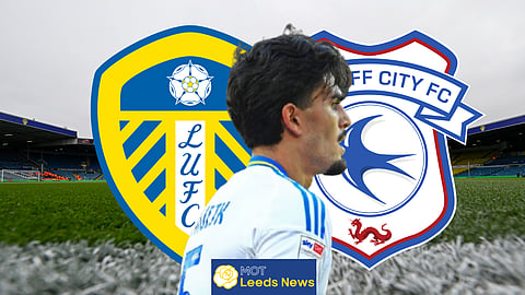 Leeds United star Pascal Struijk could return v Cardiff (Credit: Imago)