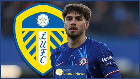 Leeds United have been linked with Chelsea striker Marc Guiu (credit: Imago)