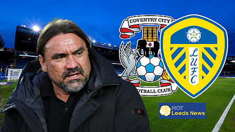 Daniel Farke reacted to Leeds United v Coventry.