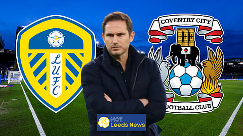 Leeds United face Frank Lampard's Coventry City.