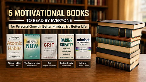 Book lovers' day 2026 5 motivational books for self-improvement