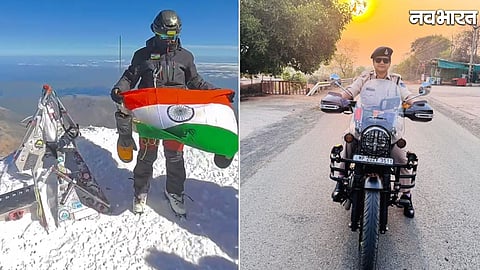Jabalpur Woman Constable Varsha Patel Climbs Mount Elbrus