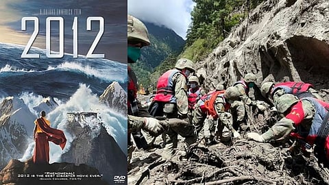 Nepal Flood Movie Scene
