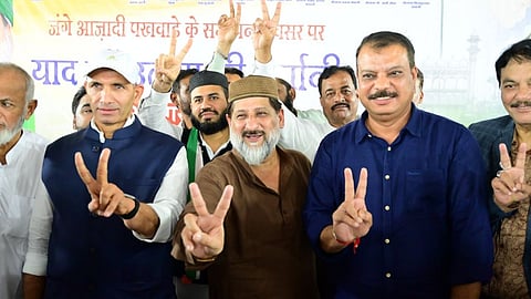Congress Leaders Umang Singhar and Jitu Patwari