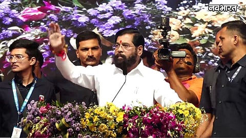 eknath shinde parbhani rally maratha reservation slogan during speech