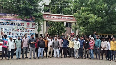 akola sukoda village basic facilities protest gram panchayat
