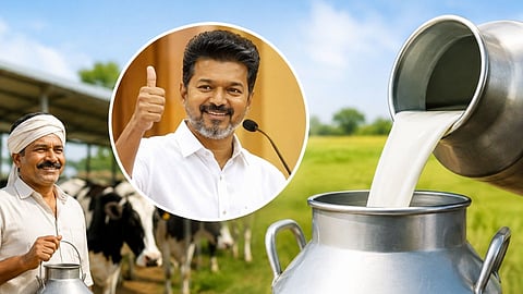 Tamil Nadu Chief Minister Joseph Vijay Milk Price Hike