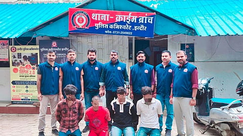 Indore Crime Branch arrests four accused in a brown sugar smuggling case