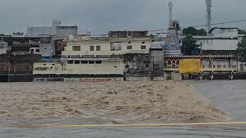 Heavy rainfall in Madhya Pradesh