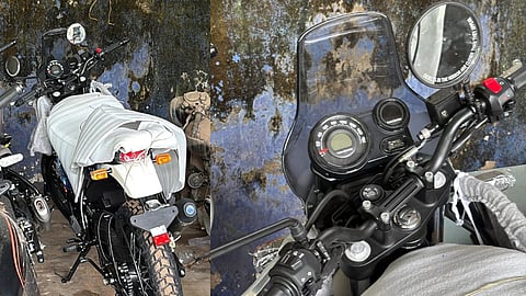 Leaked photos of the Royal Enfield Himalayan 440 ahead of its launch reveal key details srs13