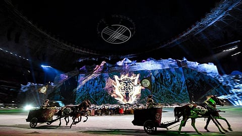 Modi and Putin arrived in the same car; the grand opening of the World Nomad Games 2026 kicked off in Bishkek.