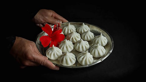 Ukadiche modak steamed modak recipe ganesh chaturthi RRS05