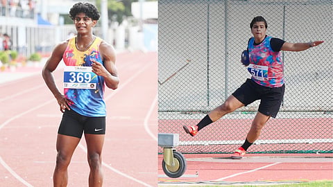 Neel Samraj's blistering performance in the 100m: breaks national record and wins gold
