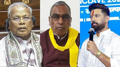 op rajbhar manjhi and chirag paswan