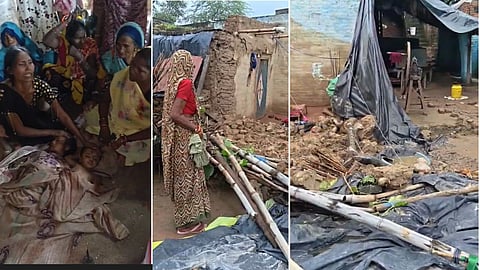 Kanpur Dehat Roof Collapse Two Children Die as Heavy Rain Weakens Mud House