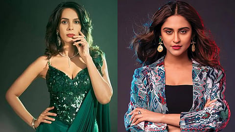 Krystle DSouza and Mallika Sherawat