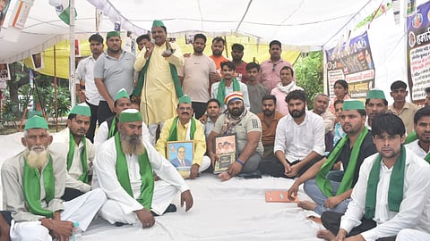 Meerut Protest Ravi Gautam Begins Hunger Strike Over Lalita Gautam Case and July
