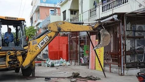khamgaon national highway 600 encroachments removal notices