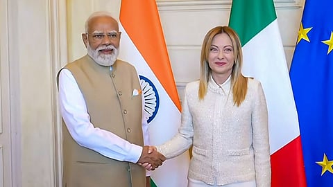 pm narendra modi congratulates giorgia meloni