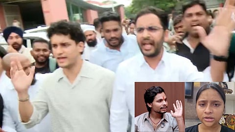 cjp protest live nishu azad