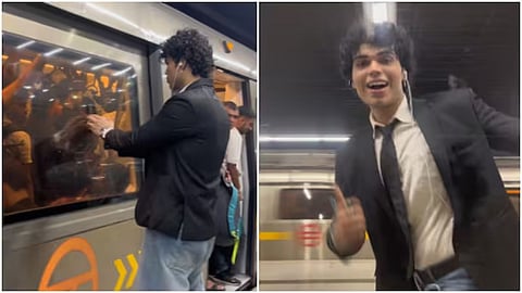 Nikhil Kochar’s Delhi Metro phone stunt went viral with over 135 million views.