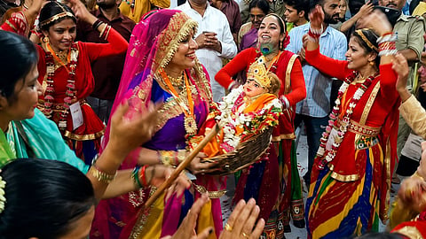 Grand 5253rd Birth Abhishek of Lord Krishna Held at Shri Krishna Janmasthan in Mathura