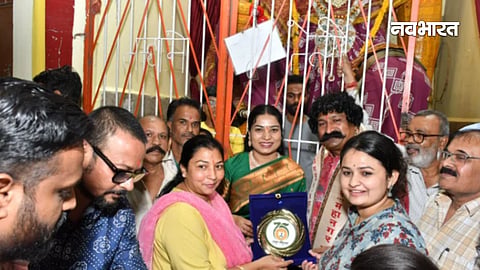 pravin tarde and snehal tarde in pilli marbat pooja