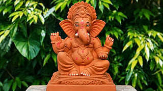 Eco friendly ganesha idol clay at home making in 5 easy steps RRS05