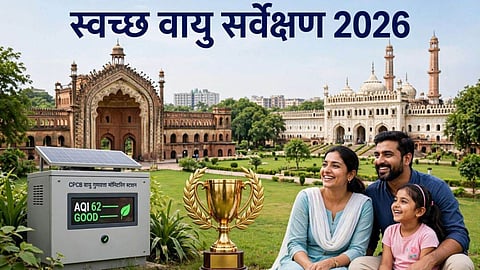 Swachh Vayu Survey 2026 Lucknow Tops India by Surpassing Indore with 198 Points
