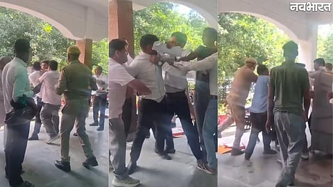 Lawyers Clash Mathura Sadar Tehsil Premises