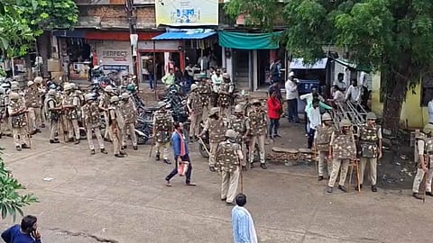 Sagar Police Action in Liquor Case