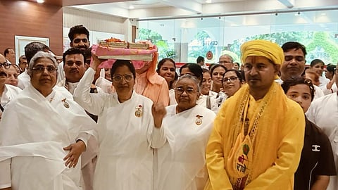 Silver Stone Shri Krishna Janmabhoomi Temple Construction Reaches Gurugram