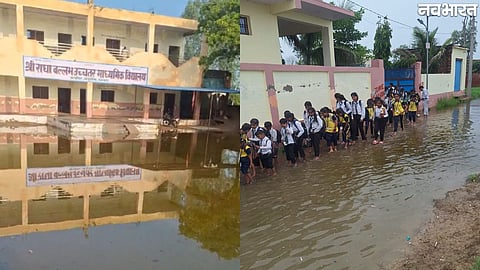 Achhnera School Waterlogging Problem