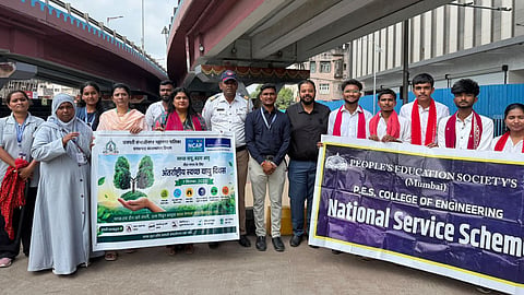 chhatrapati sambhajinagar clean air day 500 citizens pledge