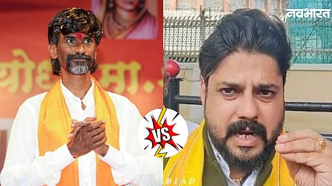 maratha obc protest jarange sasane