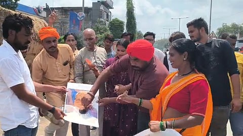 Agra Hindu Mahasabha Performs Bulldozer Pujaa Support of Saharanpur Action