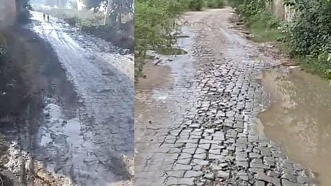 Mathura Sangam Vihar Residents Struggle With Poor Roads, Drainage and Street Lights