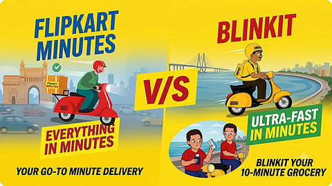 Flipkart Minutes takes on Blinkit quick-commerce space with over 1,000 dark stores srs13