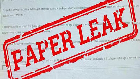Government Exam Paper Leak Action