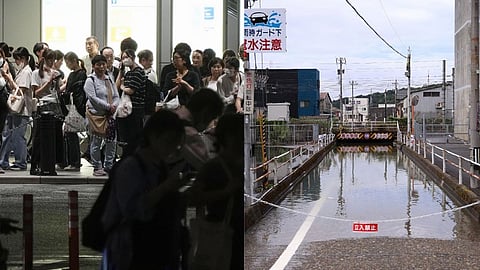 Heavy rain in Nagoya ahead of the 2026 Asian Games; 400 athletes and staff moved to safety.
