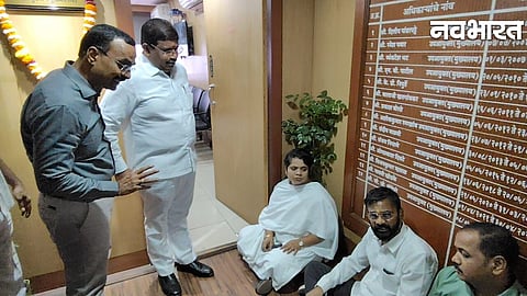 Thane Municipal Corporation Ashok Vaity Protest