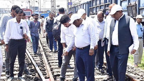 gondia railway safety inspection tarun prakash