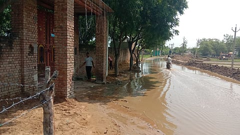 Mathura Waterlogging Crisis Dosesras Village Residents Seek Permanent Drainage Solution