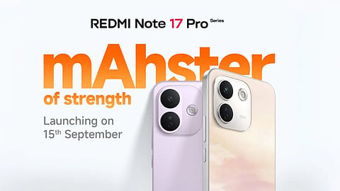 Redmi Note 17 Pro Max 10,000mAh battery launched