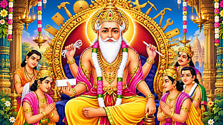 Vishwakarma puja 2026 lord vishwakarma 5 amazing creations heaven lanka dwarka.