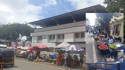 mira road post office parking hawkers encroachment